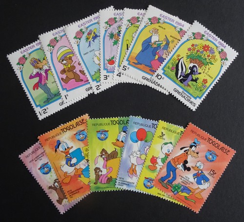 Disney stamps various - disney,