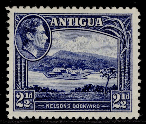 Antigua gvi sg102 d deep - sg102,, 2½d