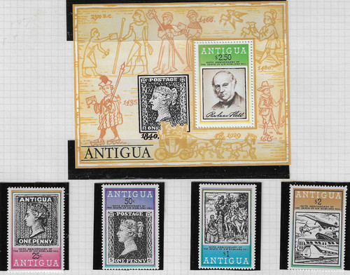 Antigua 1979 sg603 - sg603-07,, rowland