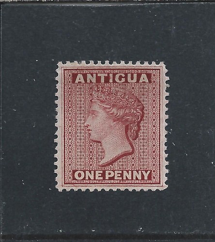 Antigua 1876 lake rose - antigua, perf