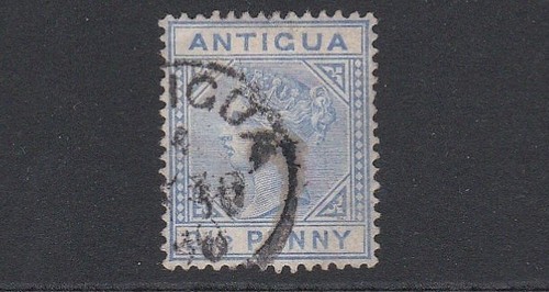 Antigua sg27b 2d - sg27b, 1/2d