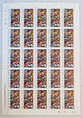 Antigua sheet stamps - stamps, of
