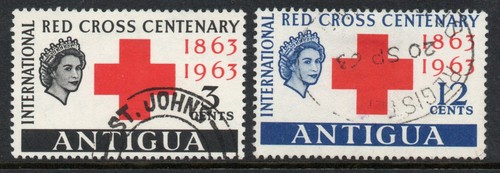 Antigua 1963 red cross - cross, sg