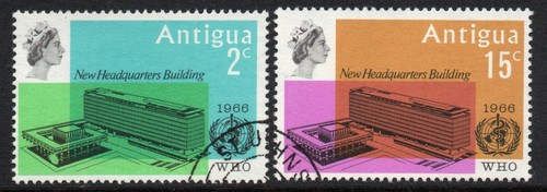 Antigua 1966 who - set, sg