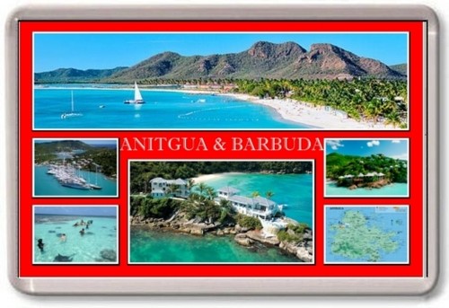 Fridge magnet antigua - -,