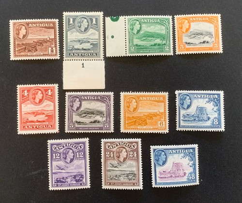 Antigua 1953 elizabeth - 1953, ii
