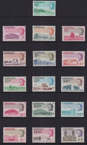 Antigua qeii 1966 set - set, to