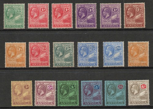 1922 kgv antigua sg62 - sg62, 80