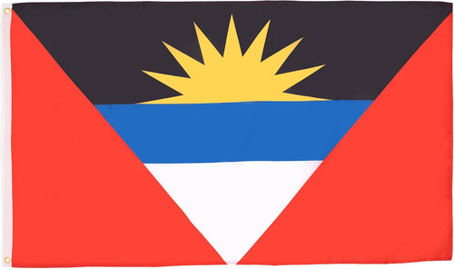 Antigua and barbuda - and, flag
