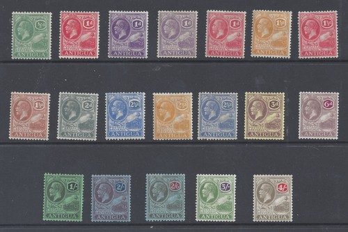 Antigua 1921 wmk msca - gv,