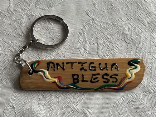 Vintage keyring antigua - vintage,