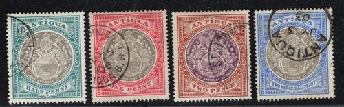 Antigua 1903 wmk - crown, cc