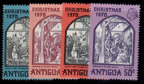 Antigua qeii sg286 - antigua, 1970