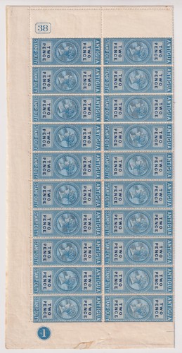 Antigua 1870 stamp duty - antigua,