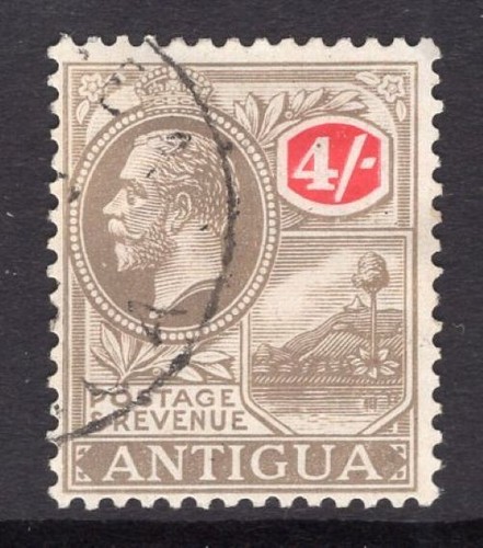 Antigua 1921 kgv - kgv, 4/-