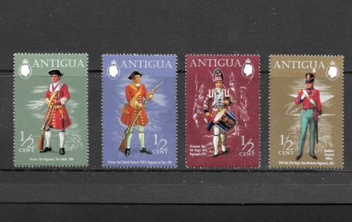 Antigua 1971 military uniforms - military,
