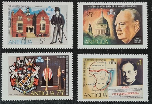 Antigua 1974 winston - 1974, churchill