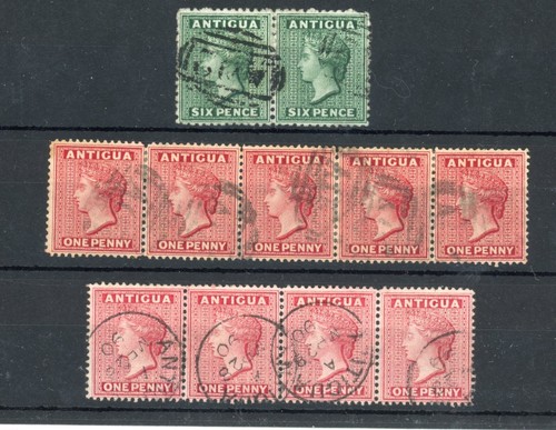 P37 antigua 1872 pair - 1872,