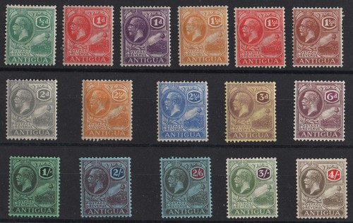 Antigua 1921 script - 1921,