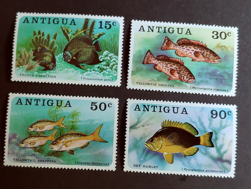Fish wildlife set - mnh, gb