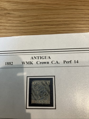 Antigua 1882 stamp - stamp,