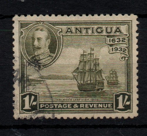 Antigua kgv 1932 olive - antigua,