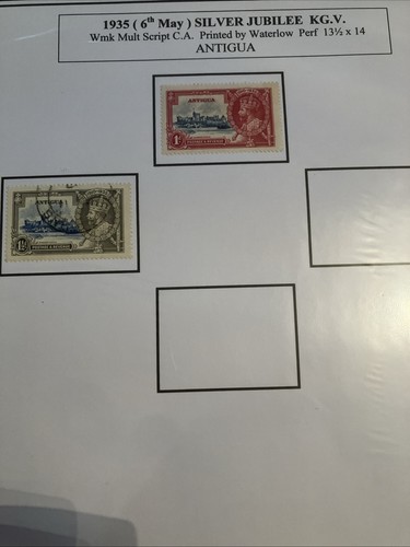 Antigua 1935 part - 1935, 2