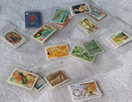 Antigua stamps lot - lot, 44