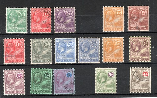 Antigua 1921 king george - antigua, v