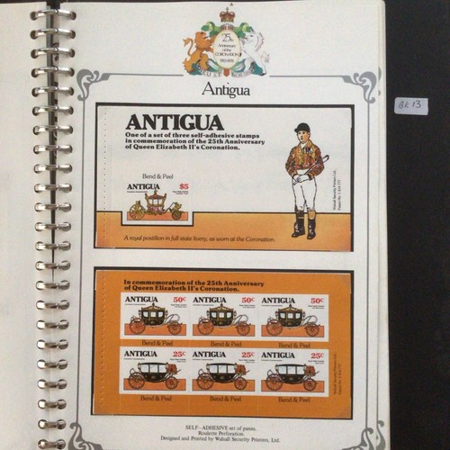 Antigua bk13 mint - antigua,