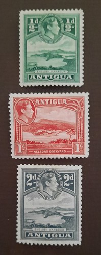 Antigua 1938 kgvi - antigua, pictorial