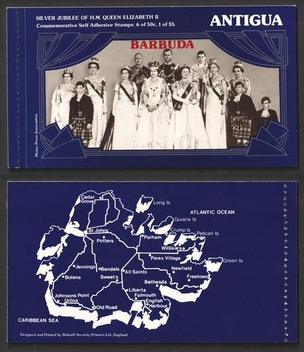 1977 antigua barbuda - barbuda, booklet