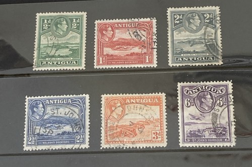 Antigua kgvi 1938 definitives - 1938,