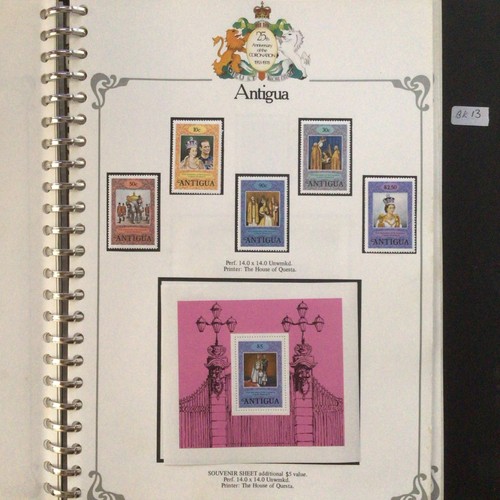Antigua bk13 mint qeii - antigua,