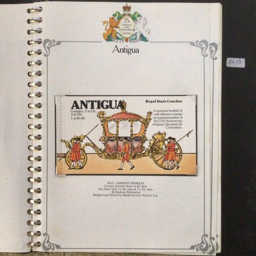 Antigua bk13 mint qeii 25th - mint,