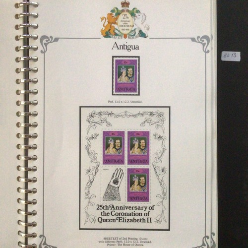 Antigua bk13 mint qeii 25th - bk13,