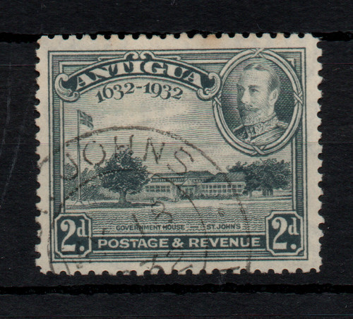 Antigua kgv grey sg84 - antigua,