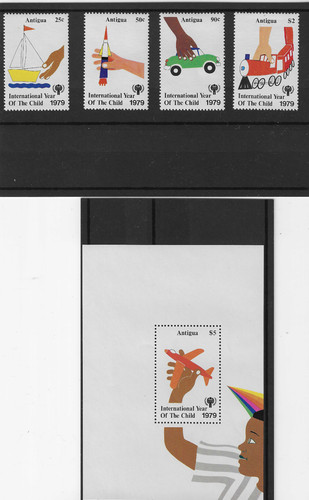 Antigua 1979 sg612 ms616 - 1979, sg612-ms616
