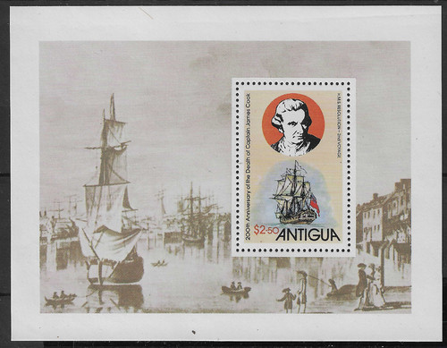 Antigua 1979 ms626 death - antigua,