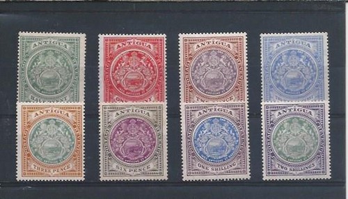Antigua 1908 set eight - 1908-17,