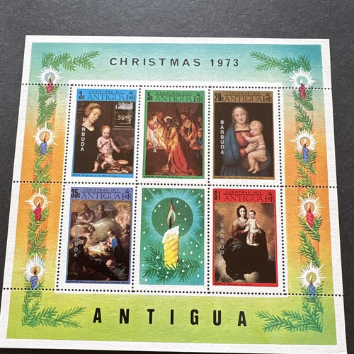 Antigua christmas 1973 - antigua,