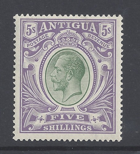 Antigua 1913 5s - antigua,
