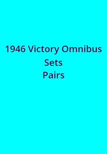 1946 victory omnibus issues - 1946,