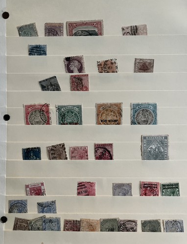 Early worldwide stamps stock - worldwide,