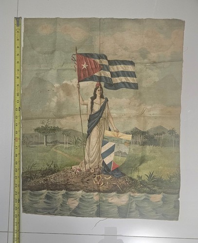 Antigua litografia april - antigua, 27