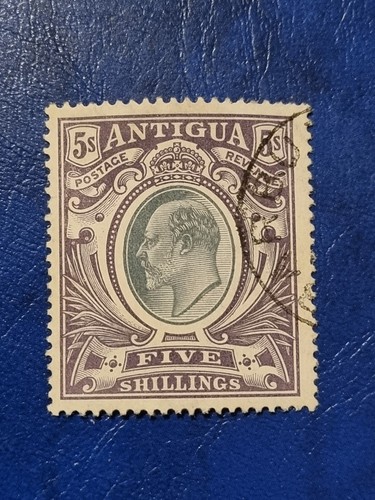 Antigua edvii sg40 5s - antigua,