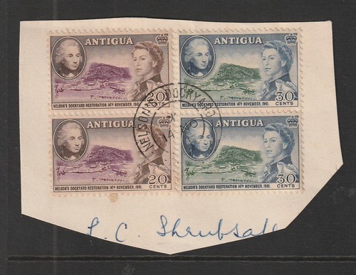 Antigua 1961 nelsons - antigua,