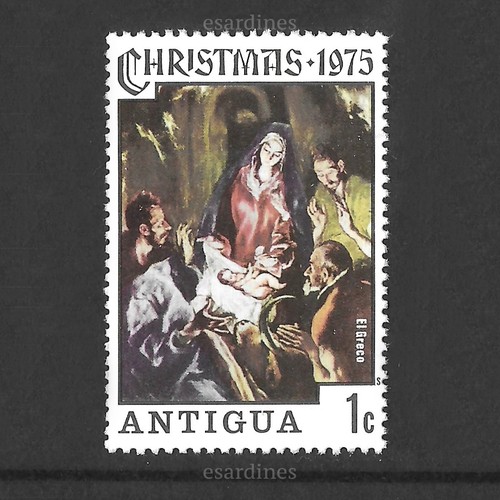 Antigua 1975 qeii 1c - antigua,