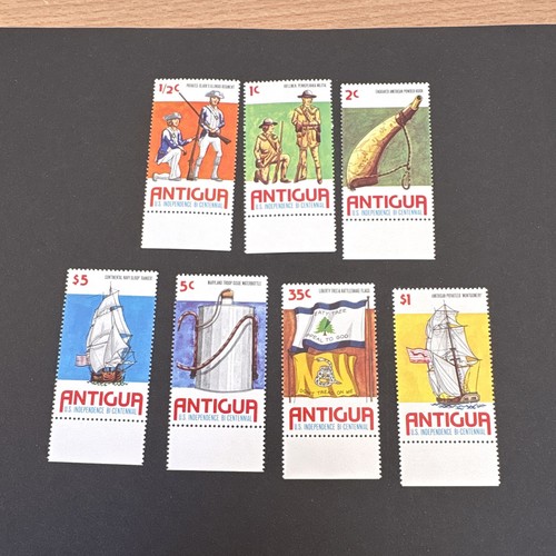 Postage stamp set mnh antigua - mnh,