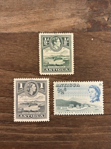 Antigua kgvi qeii sg - antigua., qeii.